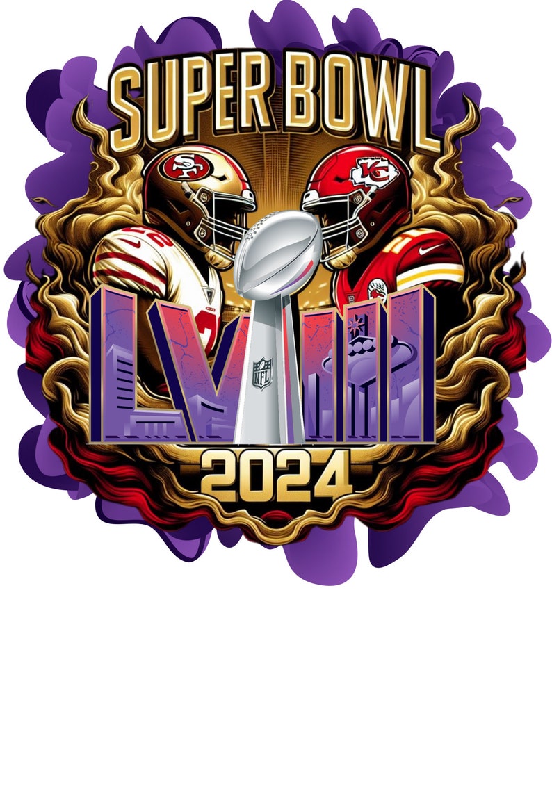 Super Bowl 2024 Digital Download, Sublimation Etsy