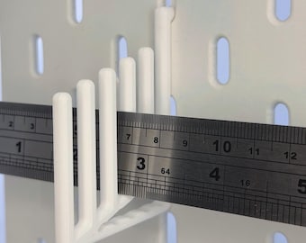 IKEA SKADIS, compatible ruler holder,3D printed
