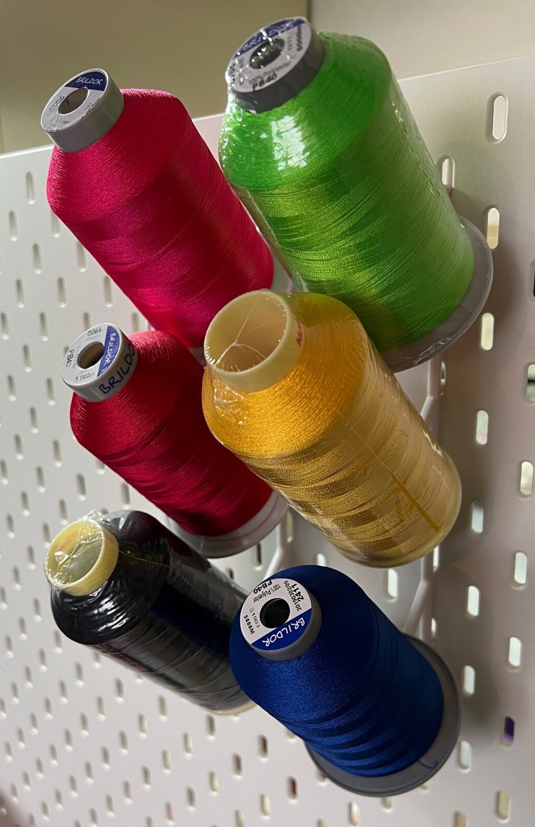 IKEA SKADIS pack of 5 Compatible Embroidery Spool Holder Etsy