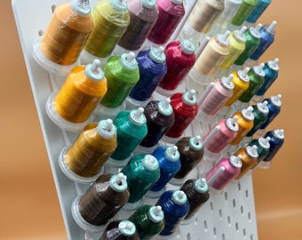 IKEA SKADIS Spool Holder (Pack of 5): 3D Printed Embroidery,brothread spool Organiser