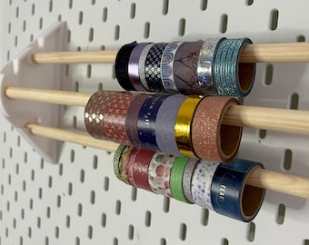 IKEA SKÅDIS Multi Rail Ends: Roll Organiser, Washi Tape Storage