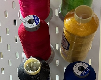 IKEA SKADIS (pack of 5) 3 prong, Compatible embroidery Spool Holder, overlocker thread.