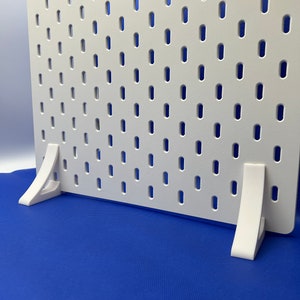 IKEA SKADIS Compatible pegboard stand,Feet Peg Board Legs for Standing Boards and Displays.
