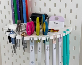 Cricut Tool Organizer Clip for IKEA Skadis Pot, Weeding Holder, Craft Accessory