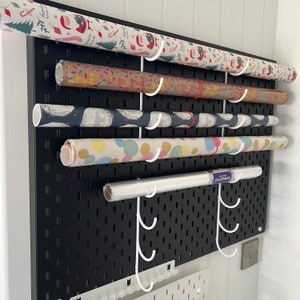 Vinyl Roll Holder Organizer, HTV Roll Wall Storage Rack, Craft Room Storage  Solution, Over the Door Hanger, Cuties Stages of Crafting 