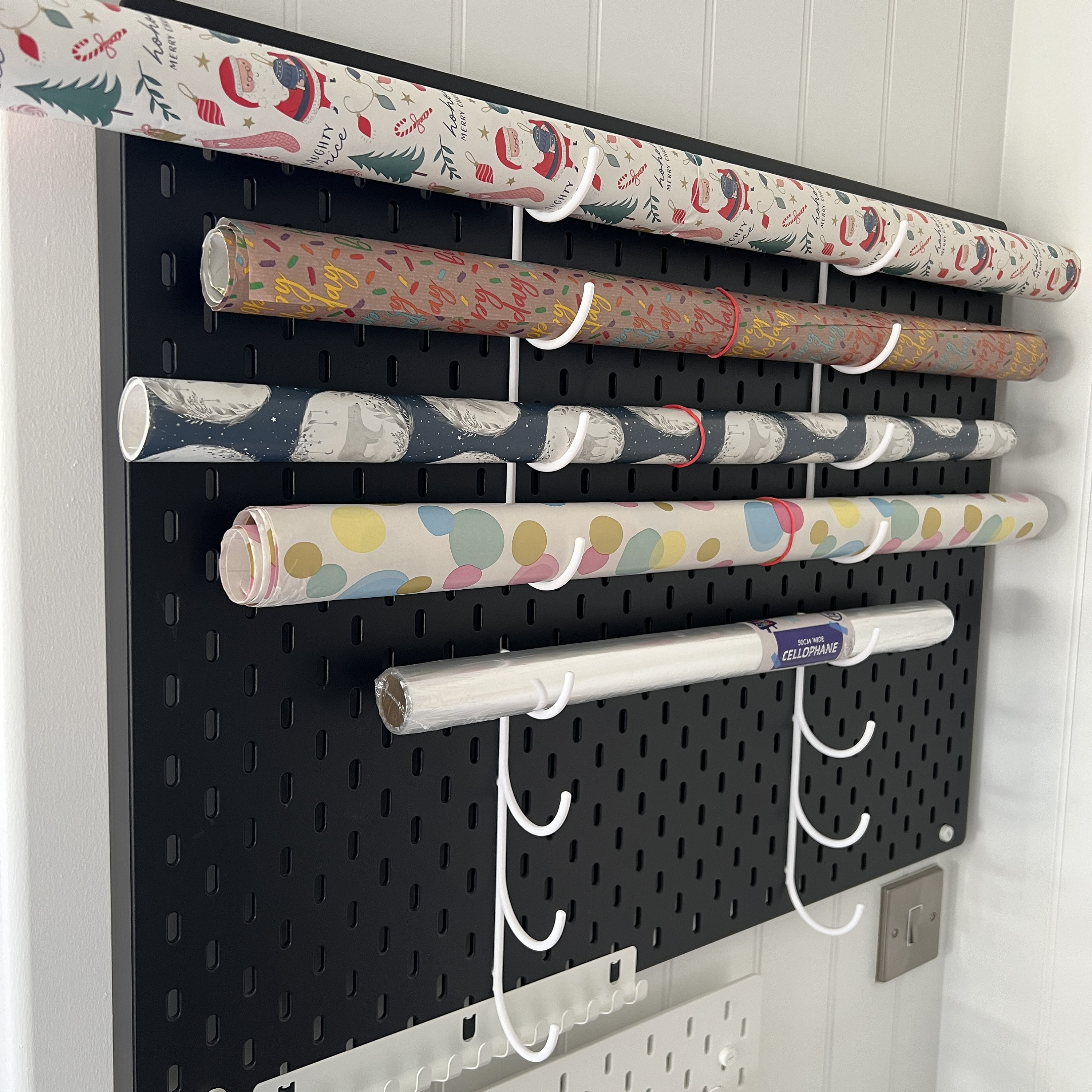 Wrapping Paper Storage // Gift Wrap Storage // Vinyl Roll Storage