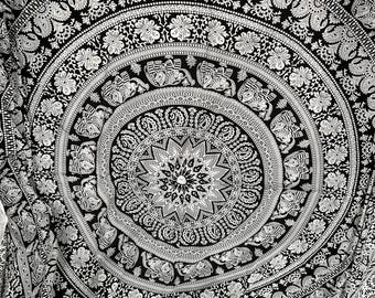 Indian Cotton Bedspread 82x78