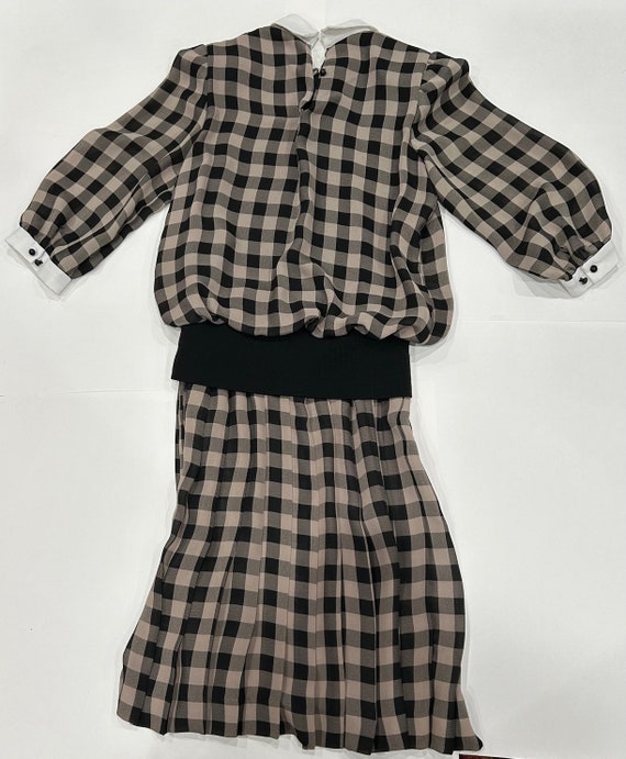 Vintage Cottage dress plaid