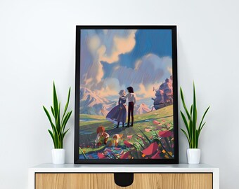 Howls Moving Castle Art | Etsy Howls Moving Castle Art | Etsy