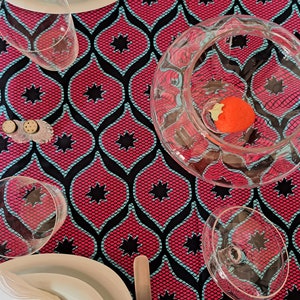 Bespoke Wax cotton tablecloths - made to your order