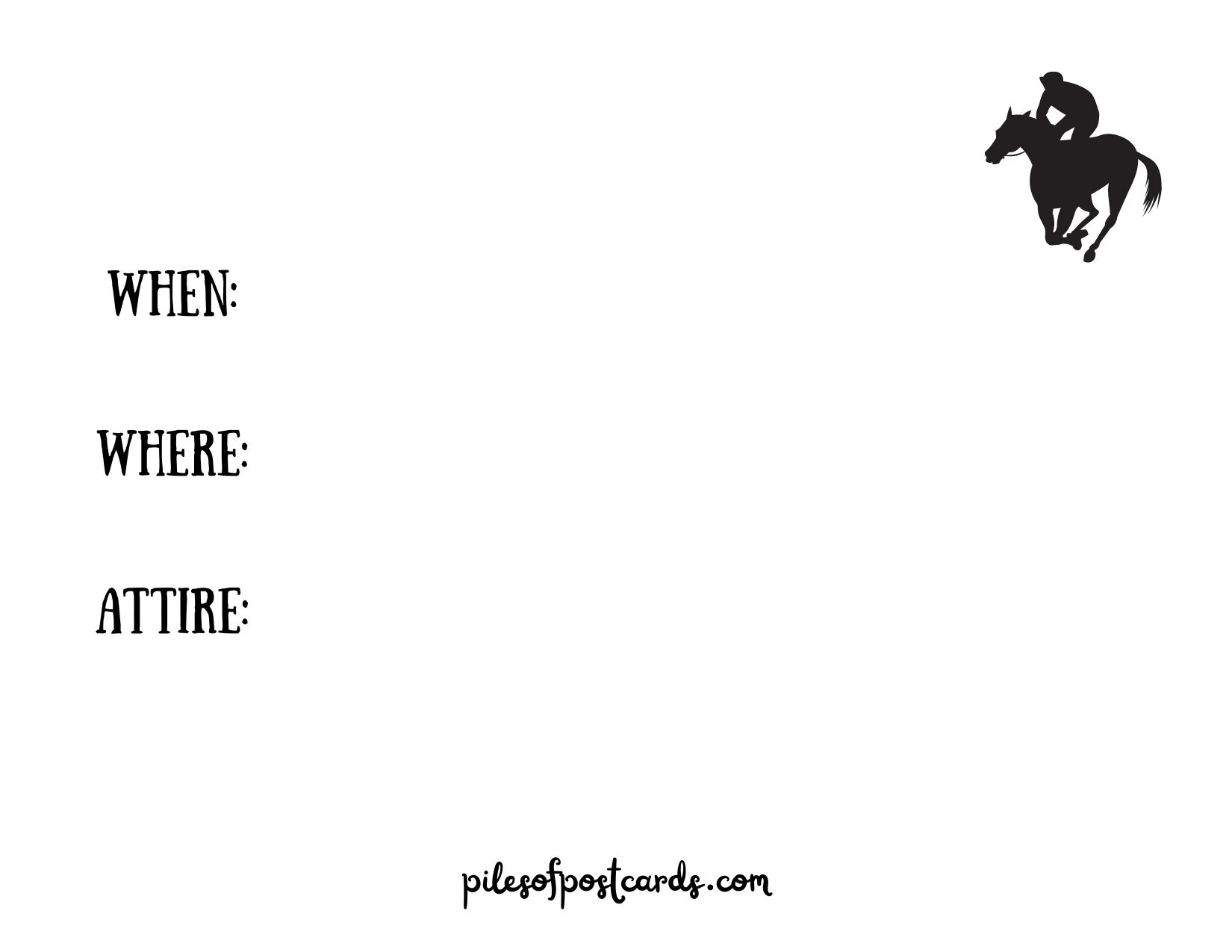 Derby Party Invitation Etsy