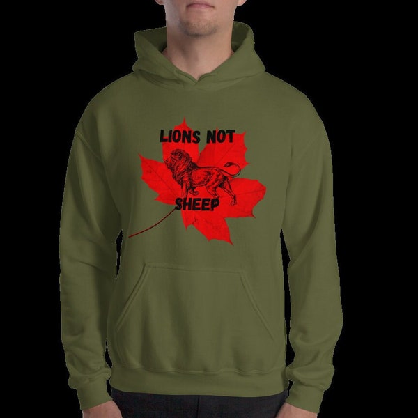 Lions not Sheep Hoodie