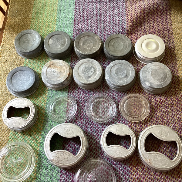 Vintage Zinc Lid Etsy