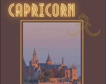 Digital Capricorn Print