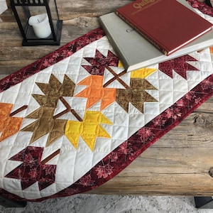 Fall Leaves Table Runner Pattern