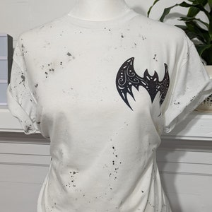 Just a little ray of pitch black Halloween T-shirt, Halloween  Bleached T-shirts, Fall bleach tee, Halloween Bleached T-shirt