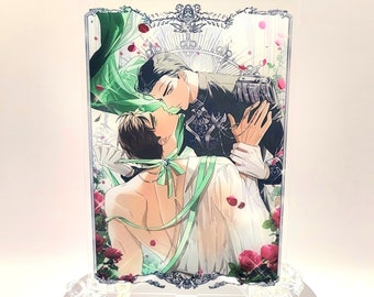 Under the Greenlight BL | Mathew Raynor & Jin Cheong-woo | Acrylic Stand | Standee | Anime | Manhwa | Yaoi | Boys Love Double-sided 15-20CM