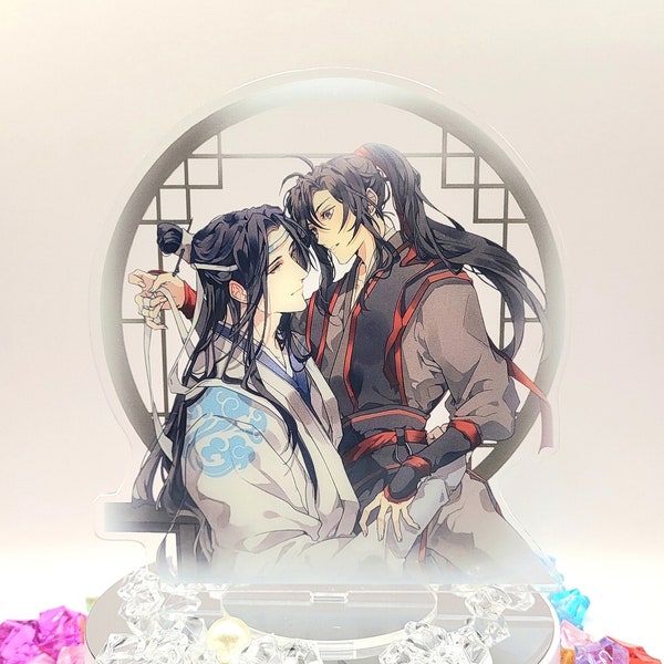 Mo Dao Zu Shi Acrylic Stand | Lan Wangji & Wei Wuxian | Lan Zhan | Wei Ying | Grandmaster of Demonic Cultivation MDZS | Double-sided 15CM BL