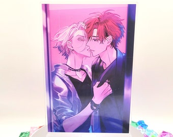 Therapy Game BL | Minato Mito & Shizuma Ikushima | Acrylic Stand | Standee | Double-sided | 15-20 cm | Anime | Manga | Yaoi | Boys Love