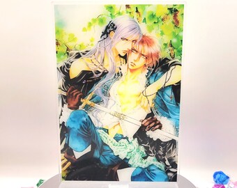 Purpur-Zauber BL | Valdrigr Alsvieth & Halvir Hropter | Prinz Vald x Havi | Acrylständer | Aufsteller | Anime | Manga | Yaoi | Jungen Liebe