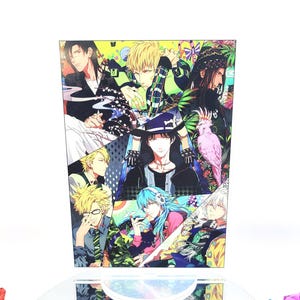 Dramatische Murder BL | DMMD | Acryl Aufsteller | Doppelseitig 15 CM | Anime Manga | Videospiel | Yaoi Jungs lieben Visual Novel