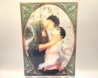 Under the Greenlight BL | Mathew Raynor & Jin Cheong-woo | Acrylic Stand | Standee | Anime | Manhwa | Yaoi | Boys Love Double-sided 15-20 CM