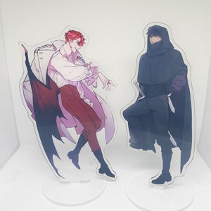 Ayla & Kenneth | Acrylic Stand | Double-sided | 15 CM | Anime | Manhwa | Yaoi | Boys Love | Vampire | Standee