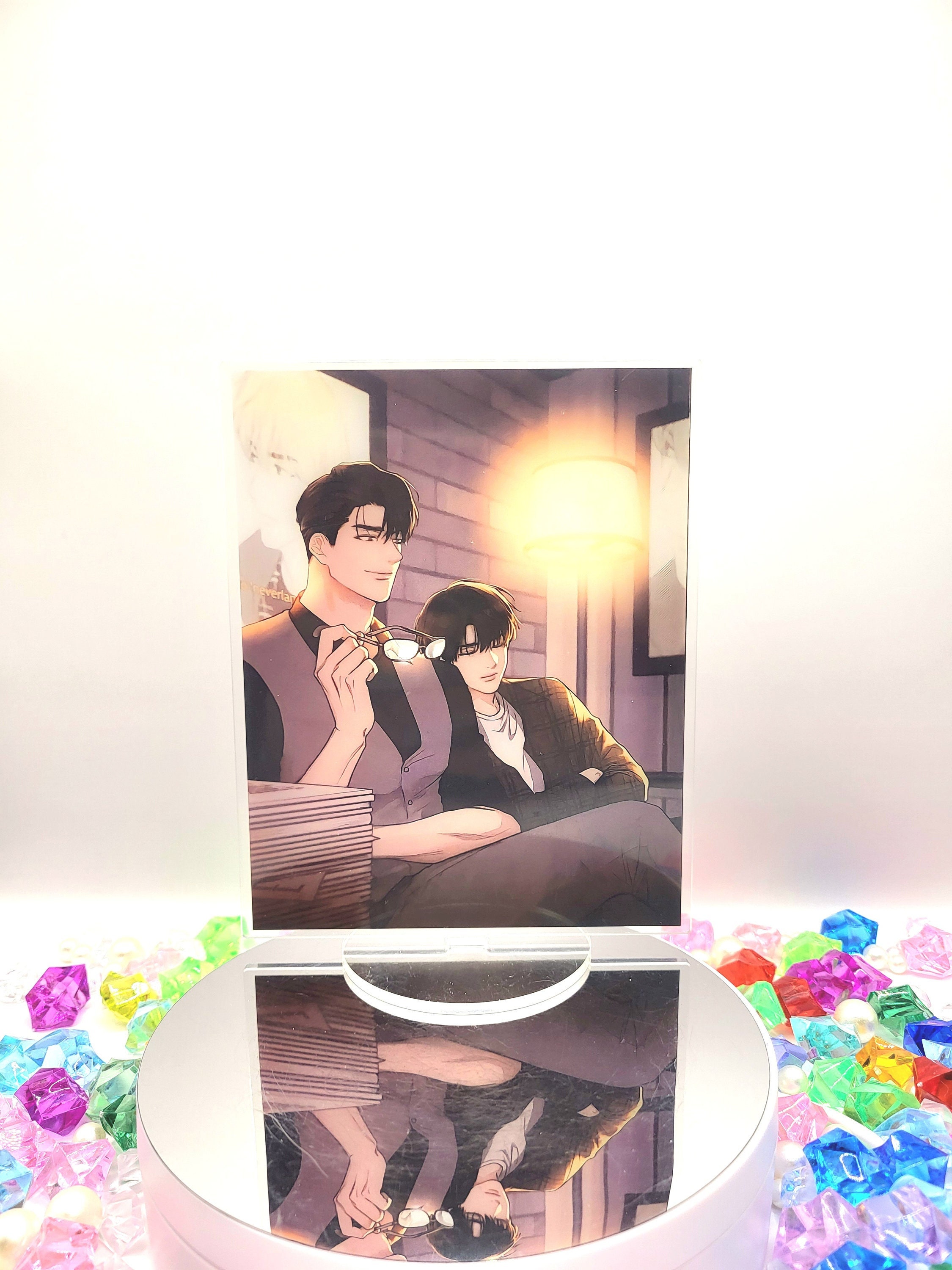 Yoohan & Jay | Acrylic Stand | Standee | Double-sided | 15 CM | Anime | Manhwa | Yaoi | Boys Love | Manga