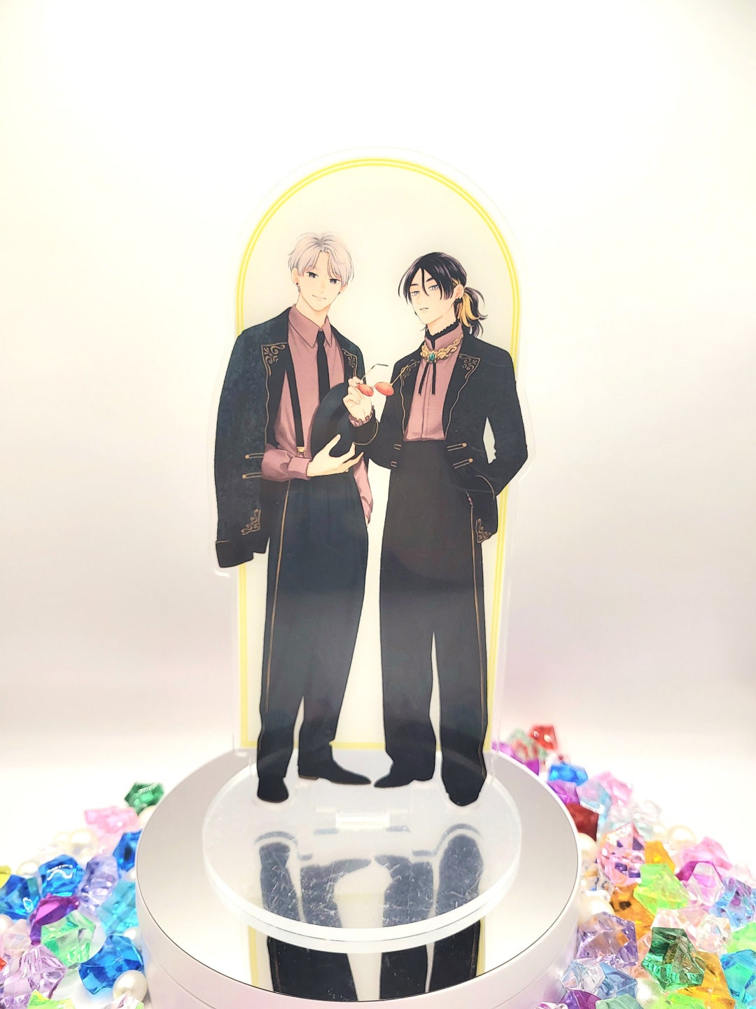 Pink Heart Jam BL Ryou Kanae & Yuki Haiga Acrylic