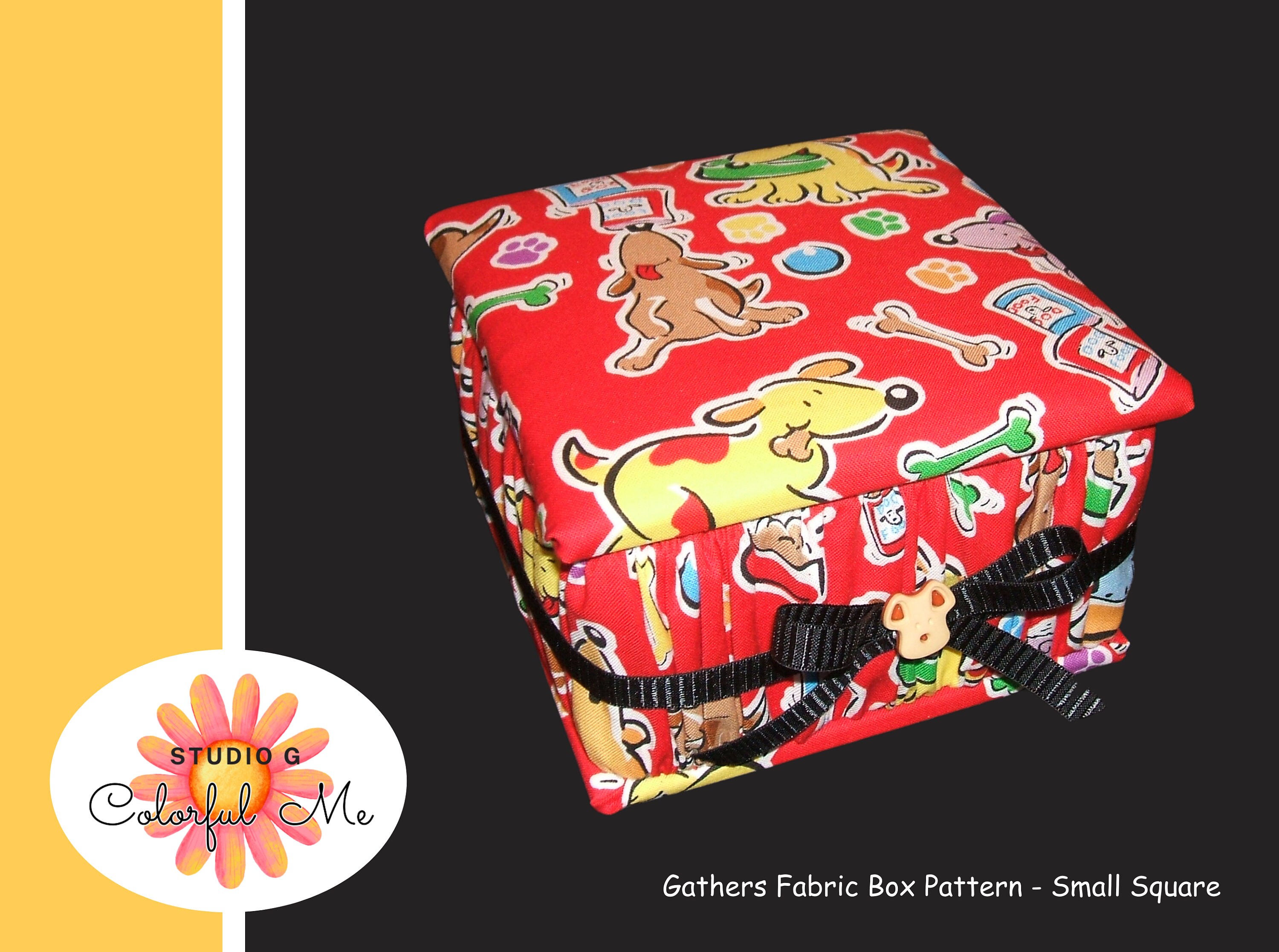Fabric Box Digital Pattern, Easy DIY Craft (S 5"x 5" Rectangle) PDF - Etsy