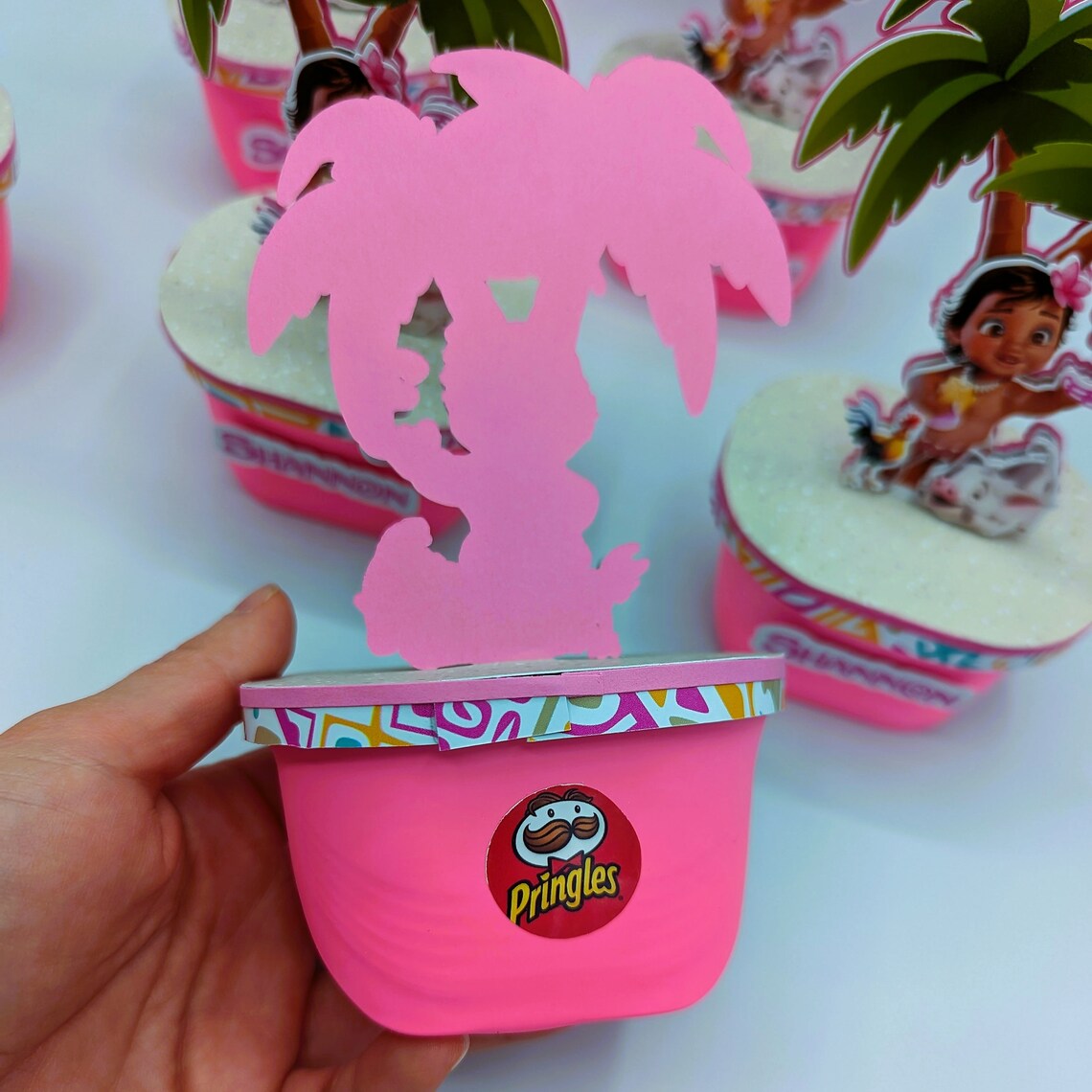 Moana Pringles/baby Moana Party Decorations/party Etsy