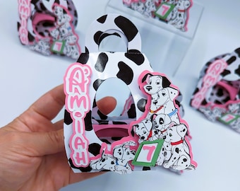 101 Dalmatians Kinder egg box/101 Dalmatians party decorations/Personalized kinder Joy egg favor/Dalmatians kinder Joy egg bag/chocolate egg