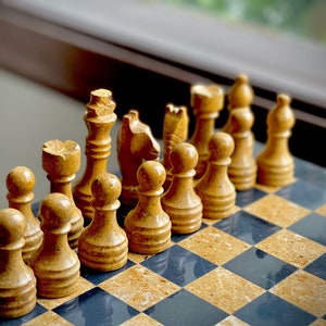 Handmade Chess set Modern Marble Chess Board & Pieces, luxury chess set, Best Selling Chess set, best gifts For him