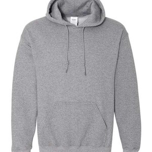 Puede incluir: Una sudadera con capucha gris jaspeado con un bolsillo de canguro en la parte delantera. La sudadera tiene una capucha con cord&oacute;n y pu&ntilde;os y dobladillo de canal&eacute;. La tela parece ser un material suave y c&oacute;modo, adecuado para ropa informal.