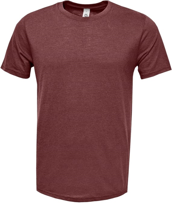 Heather Blend Unisex T-Shirt: Soft Style, Screen Print Blank