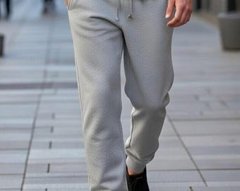 Men's French Terry Casual Joggers