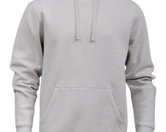 Super Soft Pullover Hoodie: Cotton/Poly Blend, Lightweight Fleece