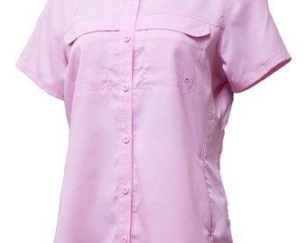 Fishing Shirt, Ladies Sublimation Fishing Shirt, Blank Shirt, Short Sleeve Fishing  Shirt, Shirt for Her 