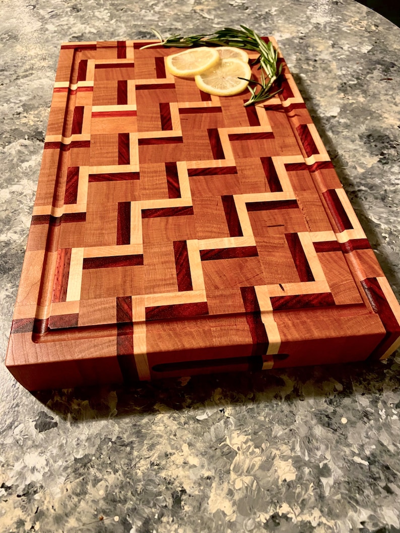 End Grain Cutting Board Etsy
