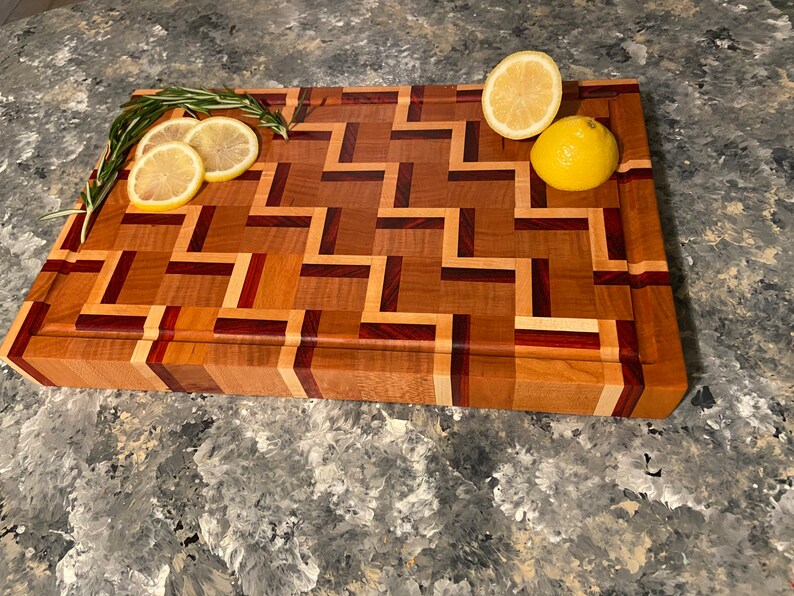 End Grain Cutting Board Etsy