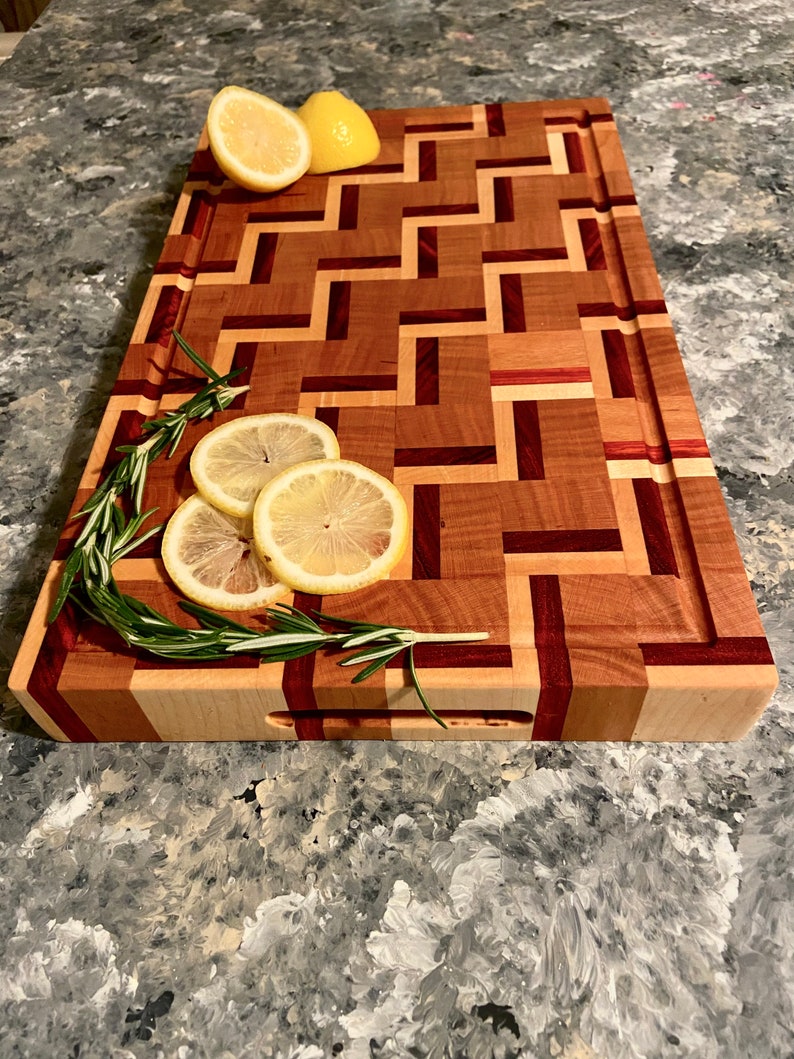 End Grain Cutting Board Etsy