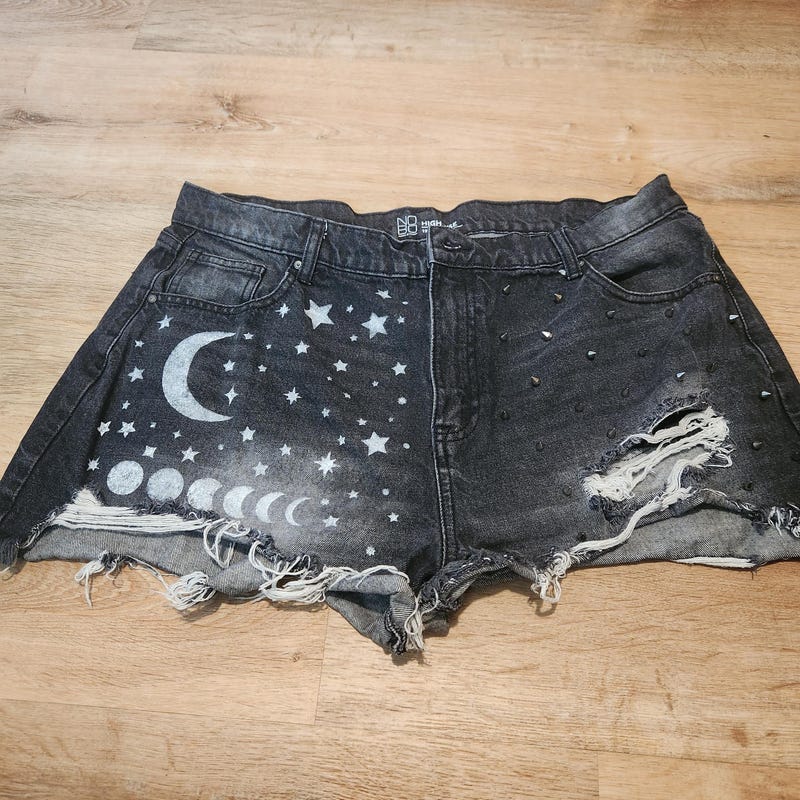 Studded Mini Short