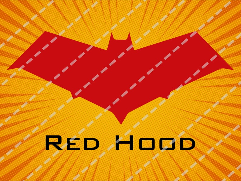 Red Hood Logo SVG PNG Instant Download Files | Etsy Hong Kong