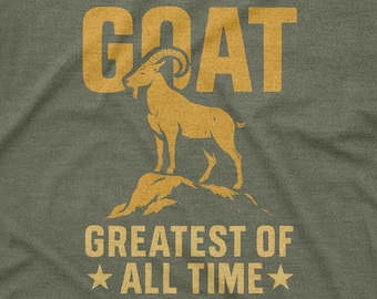 GOAT Graphic Tee - Greatest of All Time T-Shirt