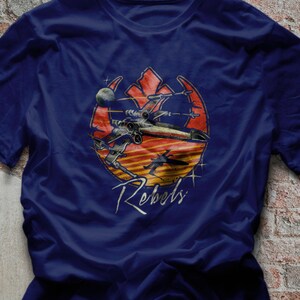 Star Wars Rebel Shirts, Star Wars Shirts with Rebel X-Wing Ship, X-Wing Fighter , Star Wars Men and Women T-shirts, X Wing T-Shirt