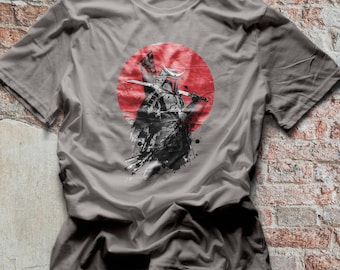 Boba Fett Samurai Shirt, Star Wars Shirt, Boba Fett Tshirt, Disney Star Wars Shirt, The Mandalorian Boba Fett Samurai Shirt