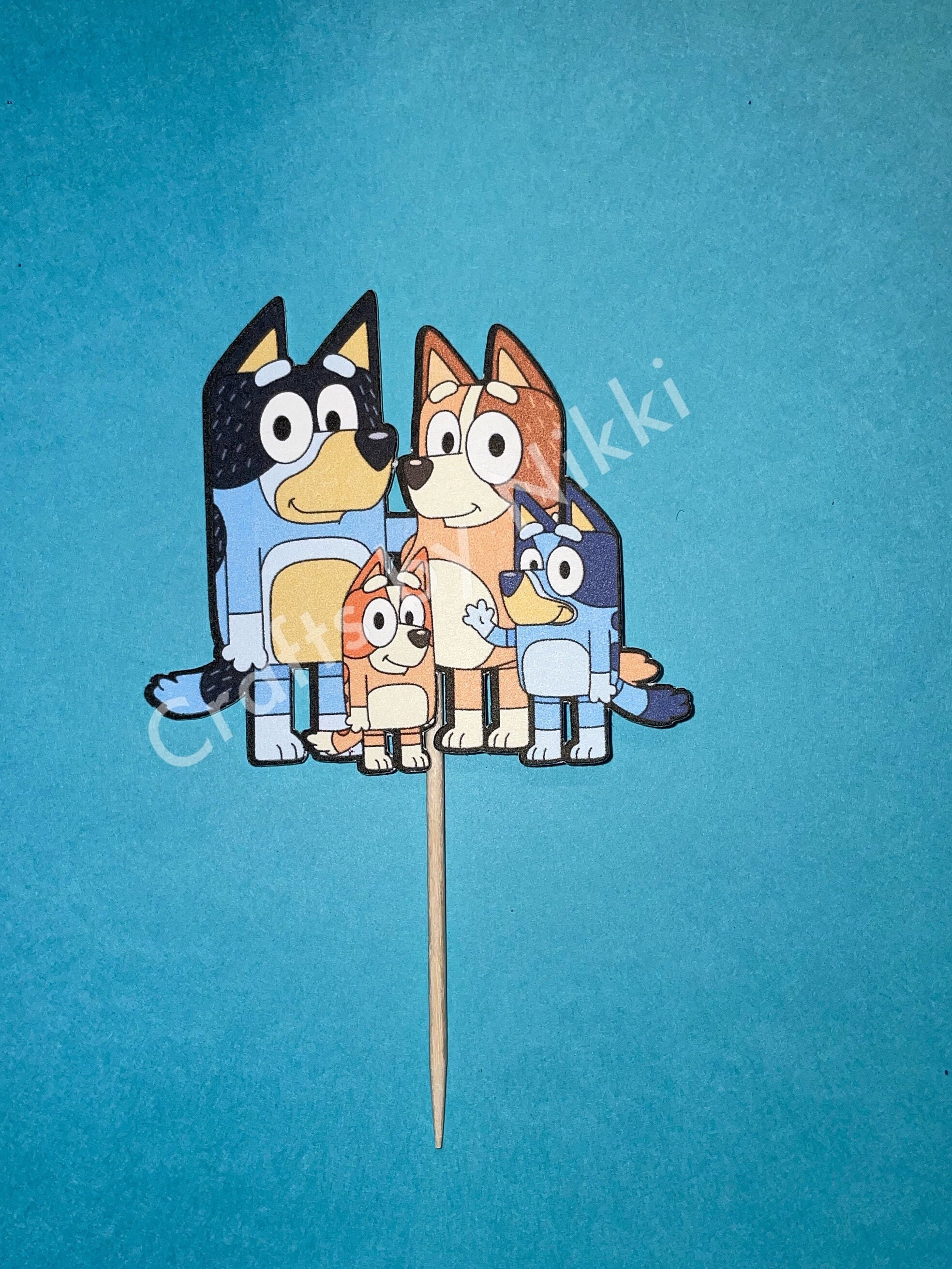 HD Printed Cupcake Toppers