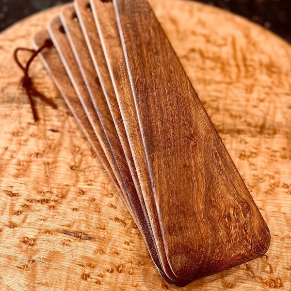 COWBOY SPATULA - Mesquite Wood - Original. Handmade in Texas. Made in USA. Safe for nonstick, cast iron, steel cookware. Personalize it!