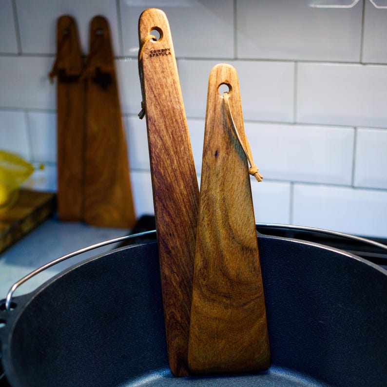 Best Spatula for Cast Iron Custom Gift Personalized Kitchen Gift Engraved Gift Mesquite Wood Spatula 100% USA Made Personalized Housewarming Gift BBQ Grill Accessory Present for Dad Stocking Stuffer Party Favor Personalized Fathers Day Gift Hardwood