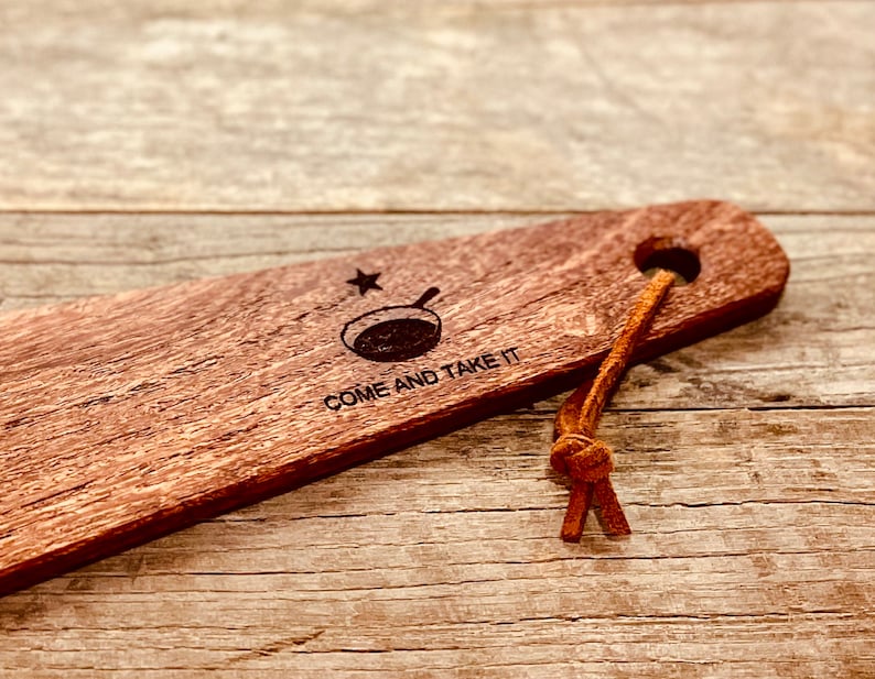 Cast Iron Hardwood Spatula, Mesquite Wood, Chef Gift, Gift for Daughter, Gift for Son, Gift for Couple, Handmade Gift, Anniversary Gift, Newlywed Gift, Outdoor Kitchen Gift, Cast Iron Spatula, Non-Stick Spatula, Nonstick, Country Kitchen, Kent Rollin